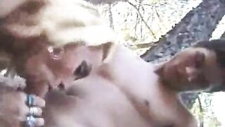 tgirl blond get backhand