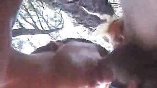 tgirl blond get backhand