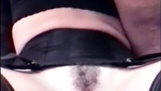 Brunette hair Insane to Jump on a Large Dick