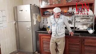 MORNING CHAOS IN KITCHEN. COMEDY NSFW STORY s2