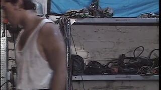 2 Sexually excited Slut Are Gratified When 2 Males with Large Weenies Banged 'em