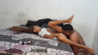 My stepdaughter gives her booty posing.