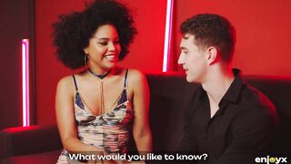 Darksome-skinned Selva has a butt to die for and a entire lot of tricks to go around banging sexually excited lads