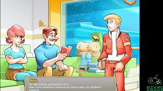 Adult Game Space Rescue ep 17 - A entire family is on Navi, I desire the step Mother and Daughters