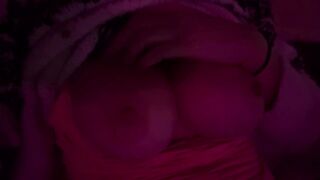 European Stepmom Artemisia Love showing her wet titties and making 'em bounce