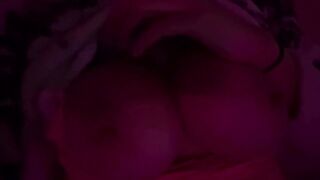 European Stepmom Artemisia Love showing her wet titties and making 'em bounce