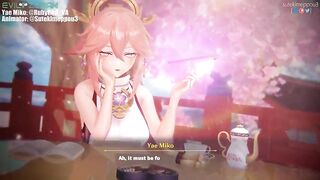 Yae Miko Large Booty