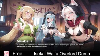 Isekai: Waifu Overlord (Free Steam Demo Game) Nudity, Raunchy Content, NSFW, Casual, Aged