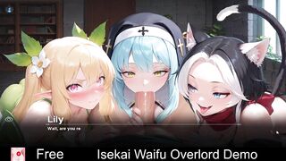 Isekai: Waifu Overlord (Free Steam Demo Game) Nudity, Raunchy Content, NSFW, Casual, Aged