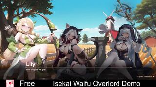 Isekai: Waifu Overlord (Free Steam Demo Game) Nudity, Raunchy Content, NSFW, Casual, Aged