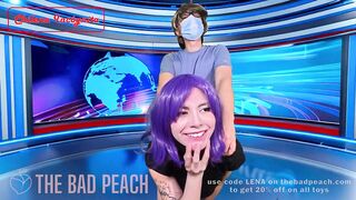 Infomercial presenter tests sex-toy live - The Bad Peach - RevolveX - trailer