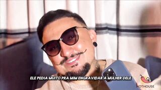 In the interview, there was sex with the dwarf on the podcast "The Man at three".