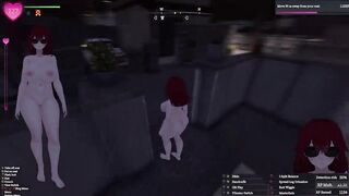 Secret Flasher Manaka - Walking in the town, voyeur game