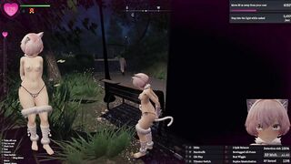 Secret Flasher Manaka - Walking in Park, voyeur game