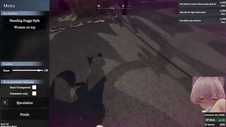 Secret Flasher Manaka - Walking in Park, voyeur game