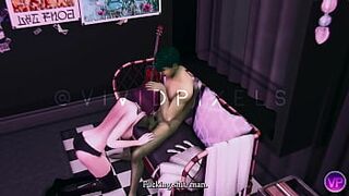 Raven & Brute Male Animation FULL (Hard Sex) - SIMS 4