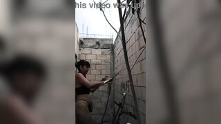 After the rains, this chab returned to Veracruz to clean.