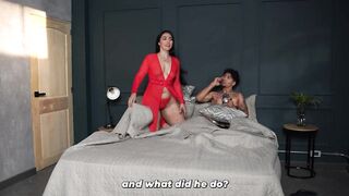 Large-assed stepmother seeks in her stepson the companionship her spouse not at any time gives her