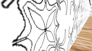 Animated CG Toon Porn - A marvelous woman masturbatinf using banana