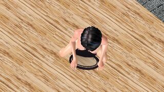 Animated CG Toon Porn - A marvelous Gal Giving Hot positions three