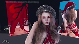 XXXMas 7 Stellas Christma Disrobe - CG VR Manga Sex Animation by VirtualHeaven