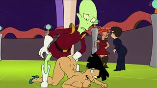Futurama - Anal Sex Inside Cum - Toon Porn Parody