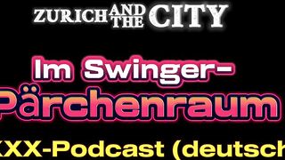 AUDIO SEX in the swinger pair's room – XXX podcast in German