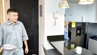 Cheating Housewife Gets Goo in Throat From Stepson - Savannah Watson