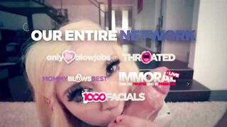 MOM BLOWS MOST EXCELLENT - Bored Wife Adira Sucks Stranger Dry , Wrong Door BJ