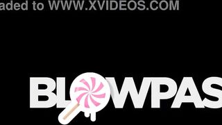 MOM BLOWS MOST EXCELLENT - Bored Wife Adira Sucks Stranger Dry , Wrong Door BJ