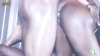 Ebony Black village cutie got banged by Nigerian BBC