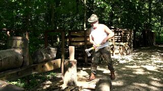 Breasty tattooed mother I'd like to fuck pounded outdoor in her twat