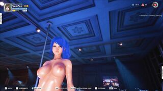 Preggo female goes to the club to have some enjoyment