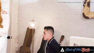 WITHOUT THE FAMILY - Lewd Teens Tag Team Her Hawt mother I'd like to fuck Stepmom Lauren Phillips