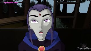 Gwen Helping Her Ally With Quick Oral-job ( Parody Toon )