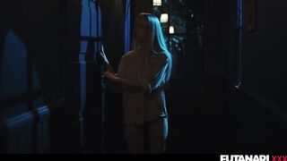 Cute Tiny Golden-haired Beauty Nata Gold Facefucked by Concupiscent Real Life Shemale hentai Tranny Amirah - It Follows Parody