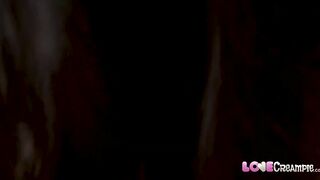Cute bubble booty Latin chick creampie - LoveCreampie