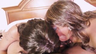 Lisa Rivera brings home teen WHORE Hotty Love to give me a SuperHot Double BJ