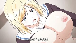 Breasty comics teen drilled