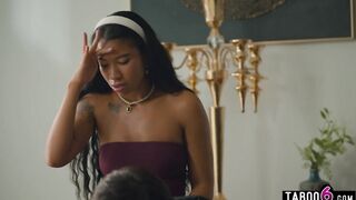 Hawt Latin chick bride drilled by the groom with one more pair there