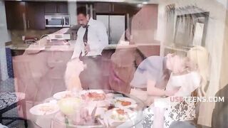 Family Feast, Dreams Unleashed (Johnny, pass the gravy... and your cock) - Kenna James, Kylie Kingston, Johnny Castle, Rion King