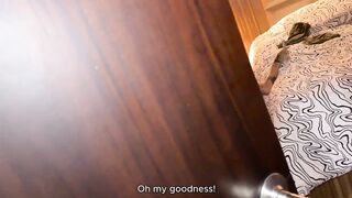 My STEPSISTER is so CONCUPISCENT i had to fill her vagina with CUM! POV