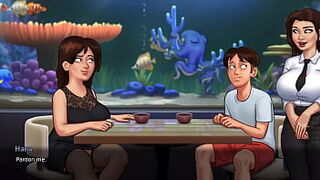 mother I'd like to fuck Stepmother gets railed by a giant weenie and creampied