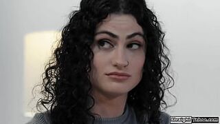 I discovered out my most excellent allies stepdaughter Lydia Ebony is a sexworker and that babe seduces me.I kiss the small tattooed teen previous to I lick her soaked twat