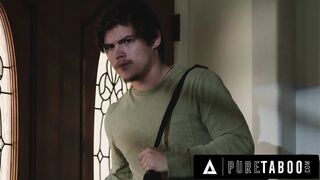 PURE TABOO Pervy College Stepbro CAUGHT Hawt Stepsis Charlotte Sins Being A Camgirl & DRILLED HER!