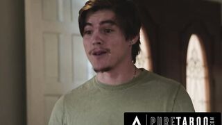 PURE TABOO Pervy College Stepbro CAUGHT Hawt Stepsis Charlotte Sins Being A Camgirl & DRILLED HER!