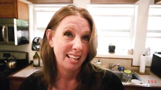 AuntJudysXXX - Breasty Older Amateur Autumn Makes Homemade Porn with the Delivery Man