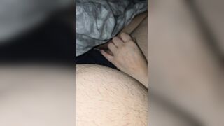 Step mama watches step daughter stroke her boyfriend large dong