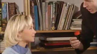 Large older dick in hot golden-haired