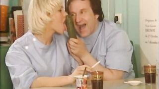 Large older dick in hot golden-haired